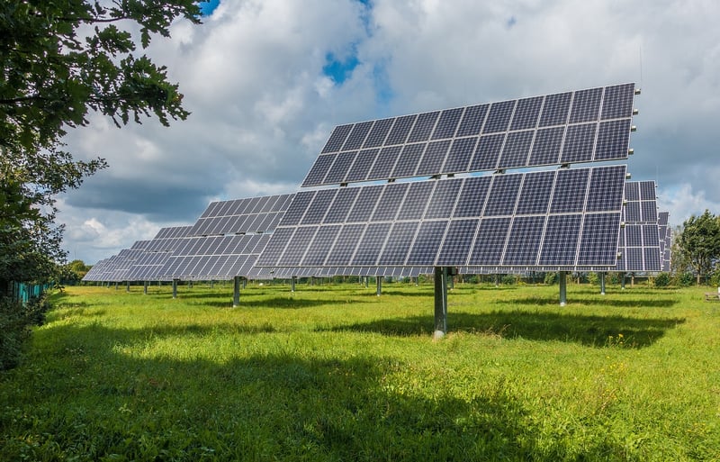 Solar Panel Array Sustainable